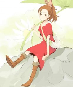 Arrietty Anime Girl Paint By Numbers