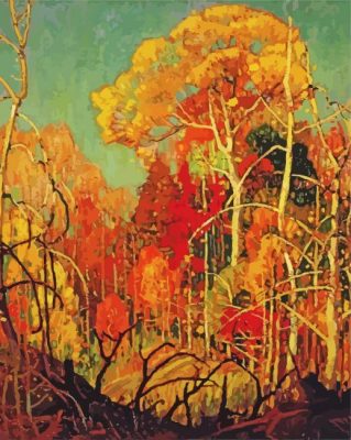 Autumn In Orillia By Franklin Paint By Numbers