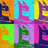 Batman Colorful Pop Art Paint By Numbers