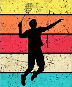 Badminton Paint By Numbers