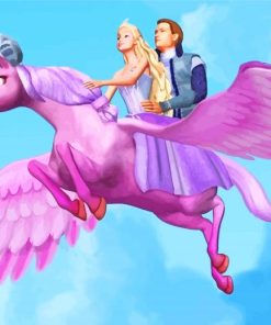 Barbie And The Magic Of Pegasus Animation Paint By Numbers