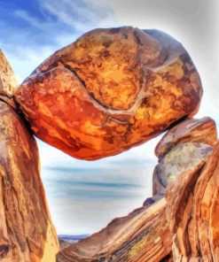 Big Bend National Park Balanced Rock Paint By Numbers