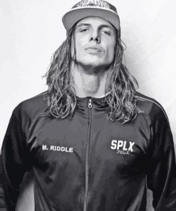 Black And White Matthew Riddle Paint By Numbers