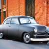 Black Matt 49 Ford Coupe Paint By Numbers