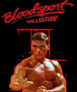 Bloodsport Movie Poster Paint By Numbers