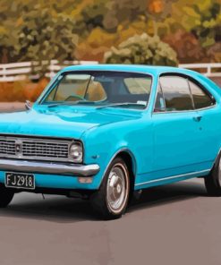 Blue Holden Monaro Car Paint By Numbers