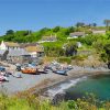 Boats At Beach In Cadgwith Town Paint By Numbers