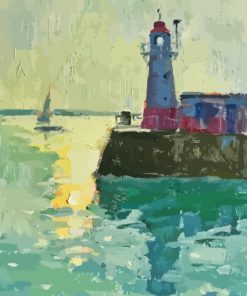 Bowen Clare Newlyn Lighthouse Paint By Numbers