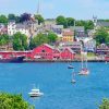 Canada Lunenburg Town Harbour Paint By Numbers