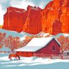 Capitol Reef National Park Utah Poster Paint By Numbers