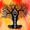 Chakra Tree Paint By Numbers