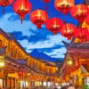 China Lijiang City Paint By Numbers