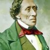 Danish Author Hans Christian Andersen Paint By Numbers