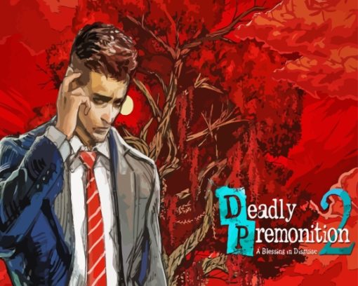 Deadly Premonition Poster Paint By Numbers