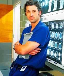 Derek Shepherd Paint By Numbers