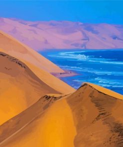 Desert Dunes Beach Paint By Numbers