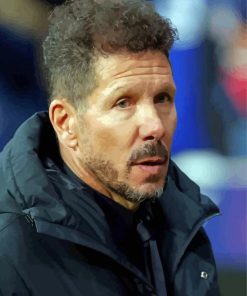 Diego Simeone Football Player Paint By Numbers