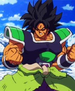 Dragon Ball Broly Paint By Numbers