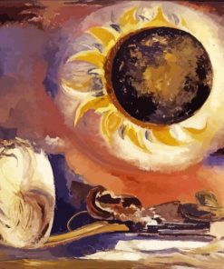 Eclipse Of The Sunflower Paul Nash Paint By Numbers