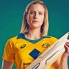 Ellyse Alexandra Perry Cricketer Paint By Numbers