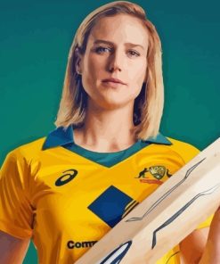 Ellyse Alexandra Perry Cricketer Paint By Numbers