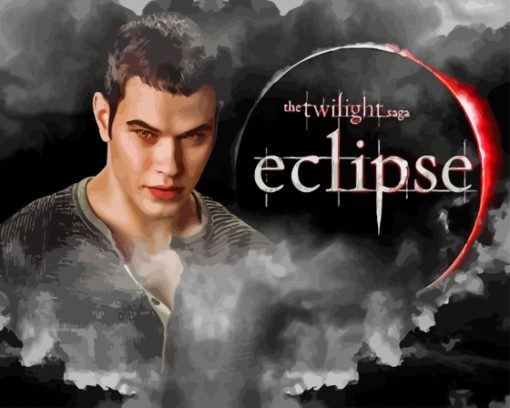 Emmett Cullen Twilight Saga Poster Paint By Numbers