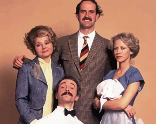 Fawlty Towers Paint By Numbers