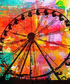 Ferris Wheel Paint By Numbers