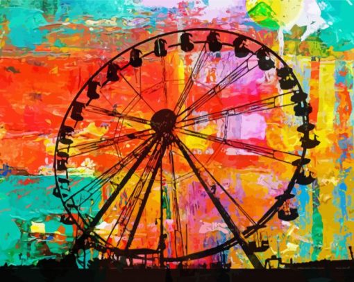 Ferris Wheel Paint By Numbers