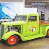 Green 1936 Chevy Truck Paint By Numbers