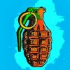 Hand Grenade Paint By Numbers