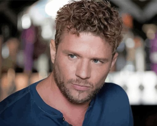 Handsome Ryan Phillippe Paint By Numbers