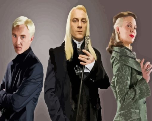 Harry Potter The Malfoy Family Paint By Numbers