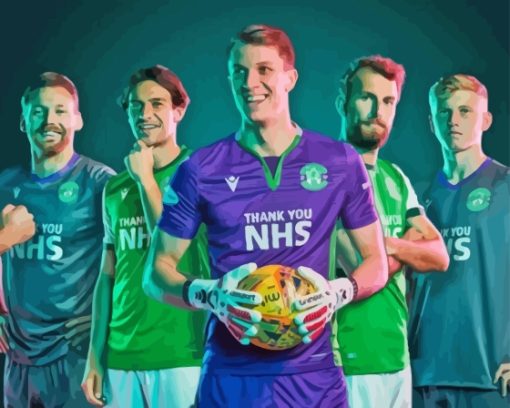 Hibs FC Paint By Numbers