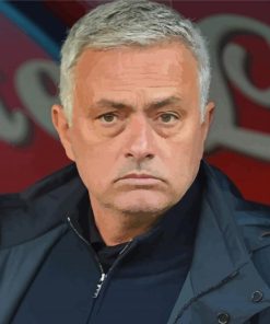 José Mourinho Portuguese Coach Paint By Numbers