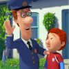 Julian And Postman Pat Paint By Numbers