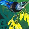 Kowhai And Bird Paint By Numbers