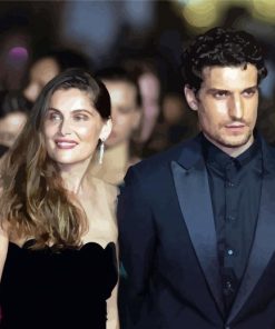 Laetitia Casta And Louis Garrel Paint By Numbers