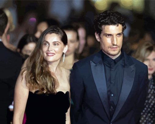 Laetitia Casta And Louis Garrel Paint By Numbers