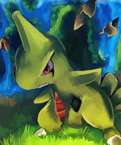 Larvitar Art Paint By Numbers