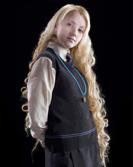 Luna Lovegood Harry Potter Character Paint By Numbers