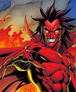 Marvel Mephisto Paint By Numbers