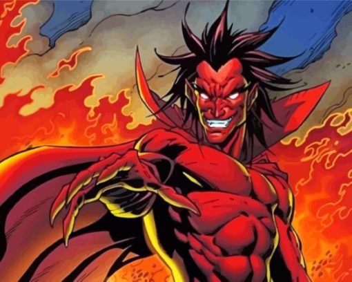 Marvel Mephisto Paint By Numbers