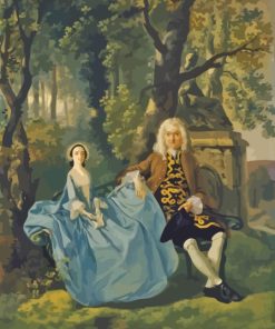 Mr And Mrs Carter Thomas Gainsborough Paint By Numbers