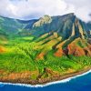 Na Pali Coast Hawaii Landscape Paint By Numbers