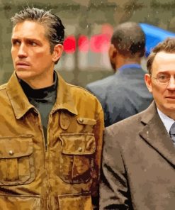 Person Of Interest John And Harold Characters Paint By Numbers