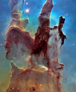 Pillars Of Creation Paint By Numbers