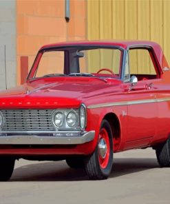 Plymouth Belvedere Car Paint By Numbers