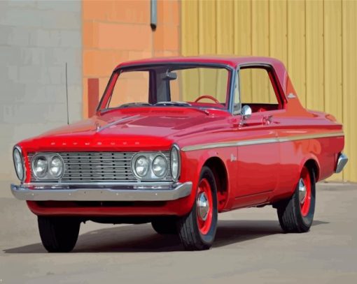 Plymouth Belvedere Car Paint By Numbers