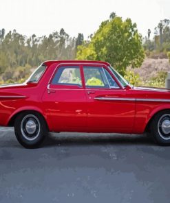 Plymouth Belvedere Car Side View Paint By Numbers